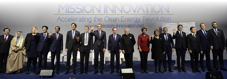 World leaders launch Mission Innovation at COP21 in Paris. © Gobierno de Chile (CC BY 2.0)